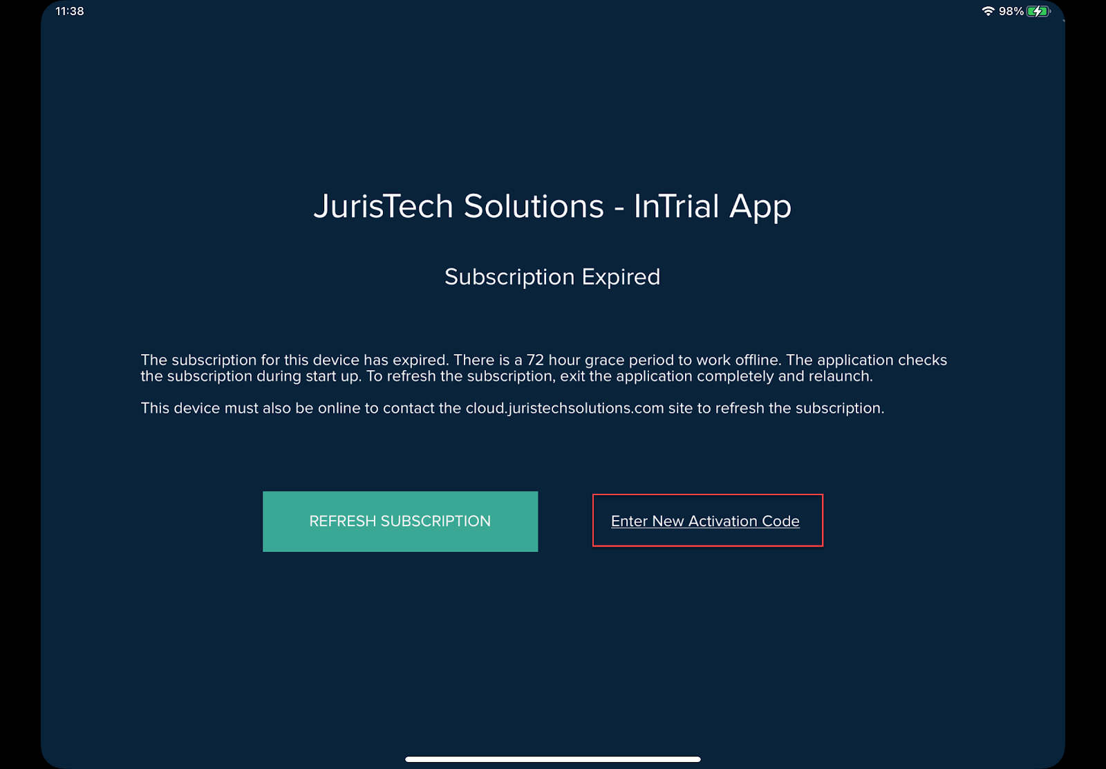 Subscription Timeout Period - image 4